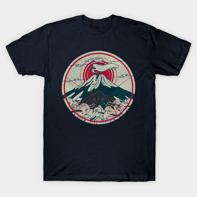 Mount Fuji T-Shirt by againstbound